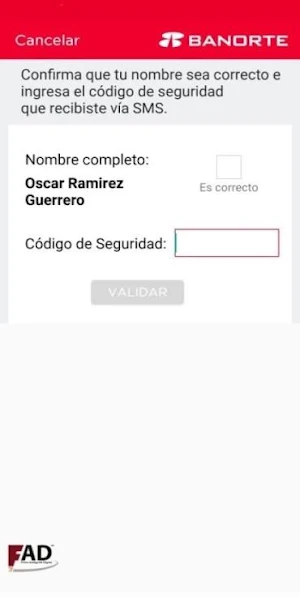 FAD Banorte Derivados Screenshot 1