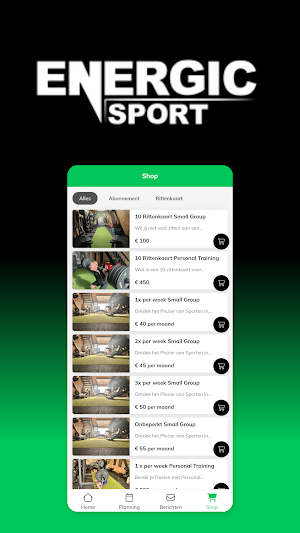 EnergicSport Screenshot 2