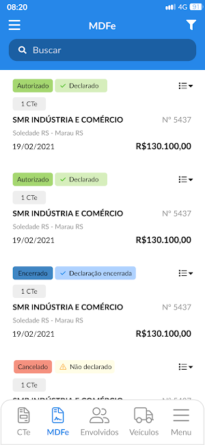 SimplesCTe Screenshot 2