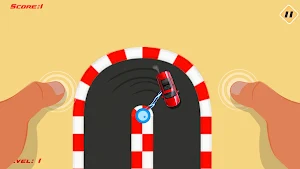 2D Car Drifter Racing Game Screenshot 3
