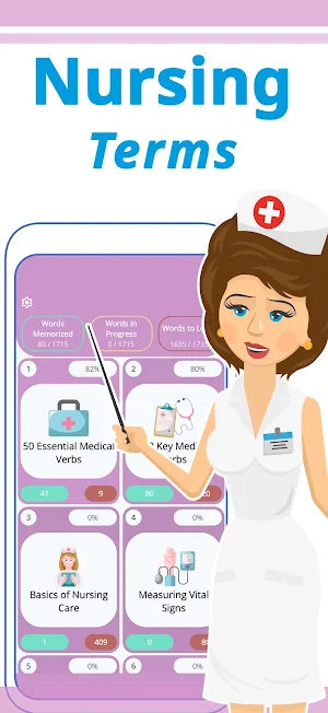 English for Nursing: Words Screenshot 1