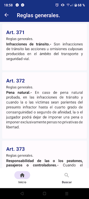 Infracciones de tránsito Ec Screenshot 1