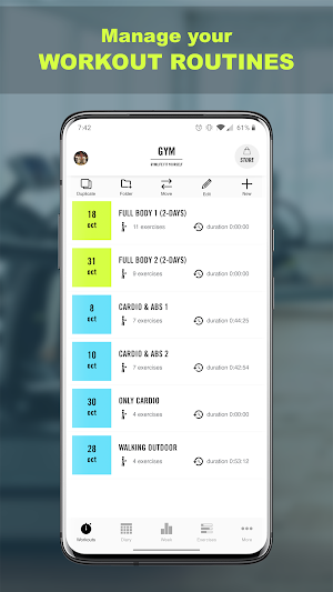 Workout Planner by Gym Life Screenshot 0
