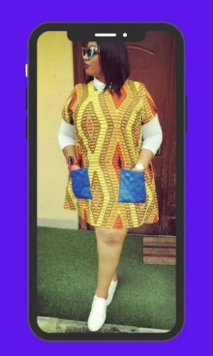 Ankara Plus Size Dress Screenshot 3