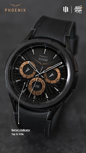 S4U Phoenix Luxury Watch Face Screenshot 2
