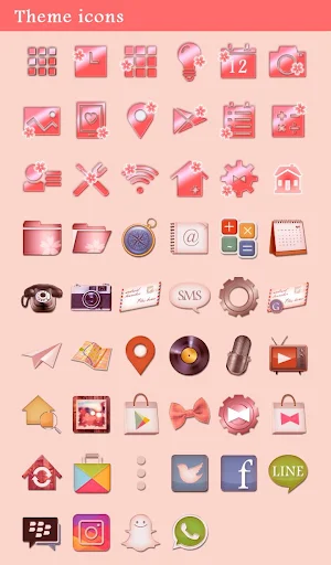Wallpaper Sakura Arch Theme Screenshot 3
