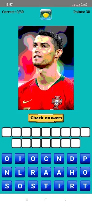 Guess The Football Player Screenshot 1