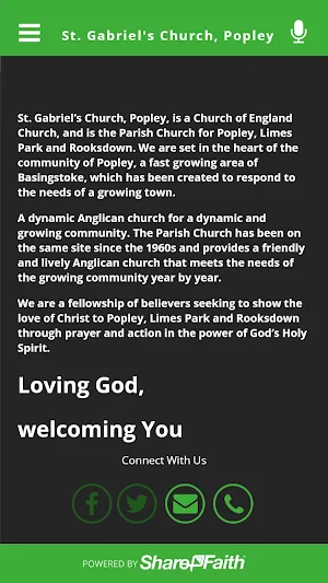 St. Gabriel's Church, Popley Screenshot 0