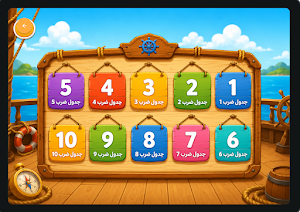 أبطال المعرفة - جدول الضرب Screenshot 3