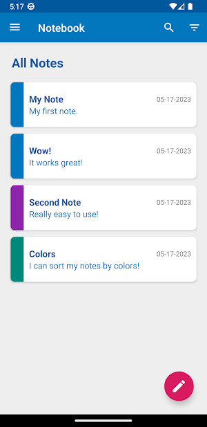 Notebook - Notes Screenshot 2
