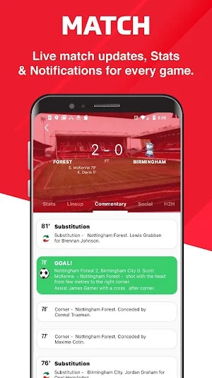 Forest - Live Scores & News Screenshot 1