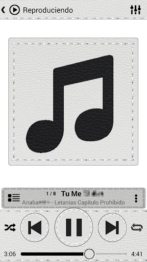 SKIN PLAYERPRO WHITE LEATHER Screenshot 0