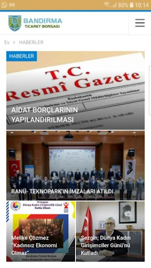 Bandırma Ticaret Borsası Screenshot 3