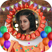 Name Photo On Birthday Cake - 