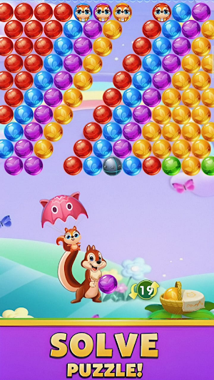 Rainbow Bubble Shooter Screenshot 1