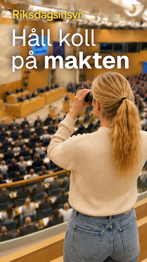 Riksdagsinsyn Screenshot 0