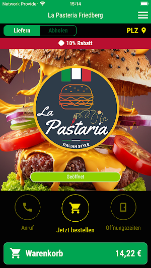 La Pastaria Friedberg Screenshot 0
