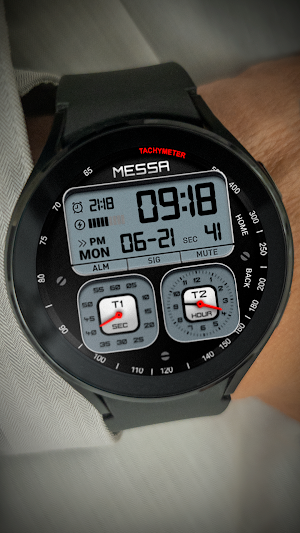 Messa Watch Face Digital DW14 Screenshot 2