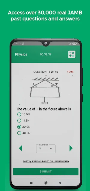 Everest23 - JAMB CBT Practice Screenshot 1
