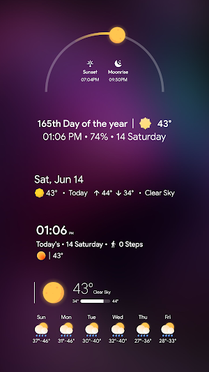 Pulpy Weather - For Kustom Screenshot 3