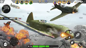 Fighter Jet Warfare Air Combat Screenshot 2