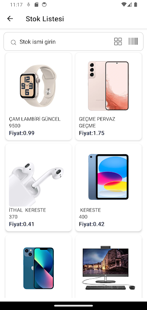 Proder Mobile Sales Screenshot 1