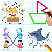 One Line Drawing: Mini Games