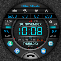 PW106 MultiFunction Watch Face