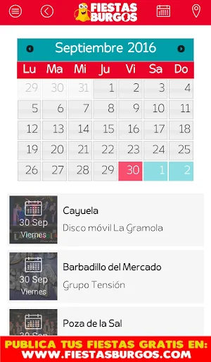 Fiestas Burgos Screenshot 2