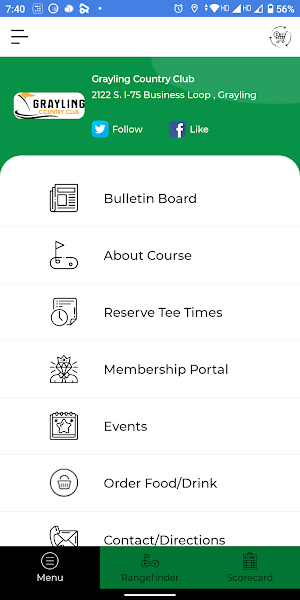 Grayling Country Club Screenshot 1