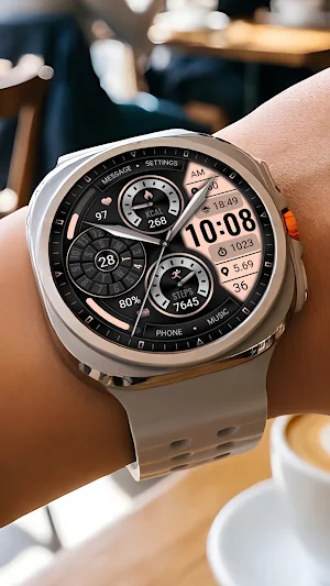 Rose Metal ZKin Watch Face Screenshot 0
