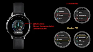 Emerald Stone For Wear OS Screenshot 1