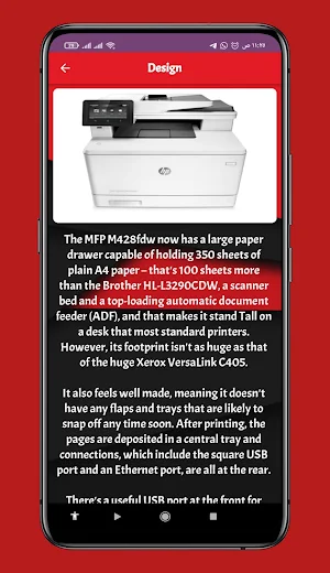 HP Laserjet Mfp Wireless Guide Screenshot 2