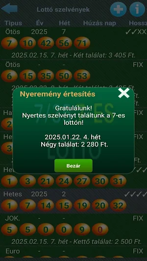 Magyar Lottó Radar Extra Screenshot 3