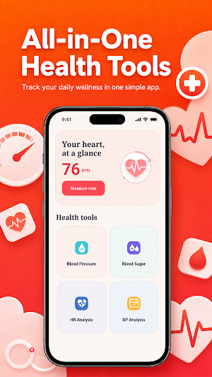 VitalTrack - Blood Pressure Screenshot 0