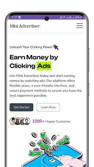 Mint Advertiser Screenshot 0