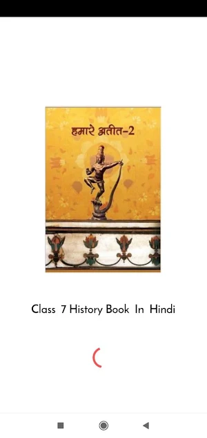 Class 7 History NCERT Book In Hindi Screenshot 0