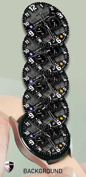 Hybrid Watch Face 016 Screenshot 2