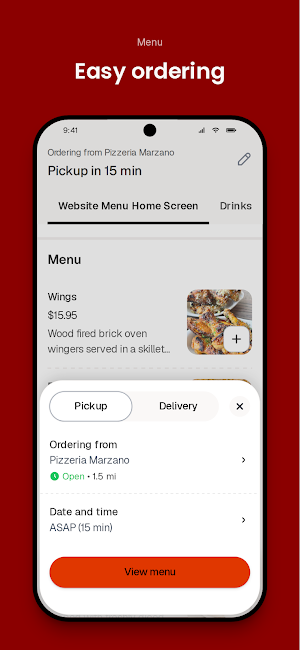 Pizzeria Marzano Screenshot 2