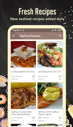 Seafood Recipes Screenshot 2