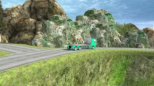 Hill Oil Tanker Transport Screenshot 1