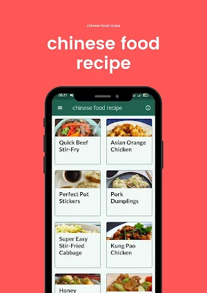 chinese food recipe Screenshot 0