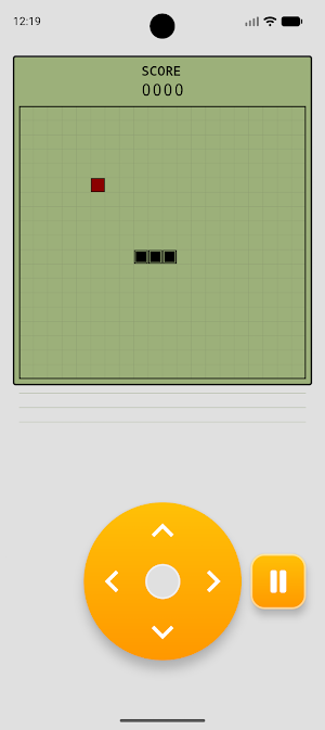 Nokia Snake Game Screenshot 1