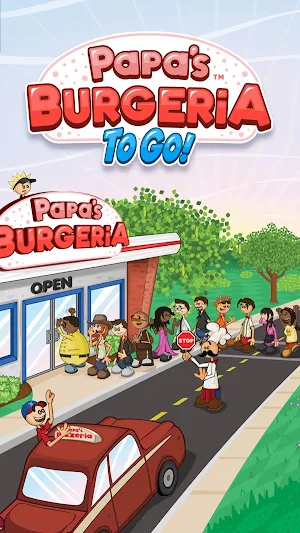 Papa's Burgeria To Go! Screenshot 0