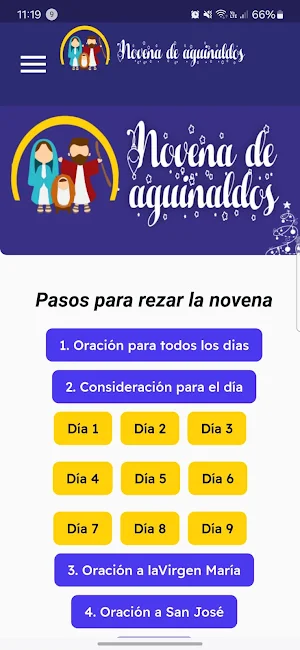 Novena de aguinaldos 2024 Screenshot 0