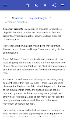 Draughts game Screenshot 3