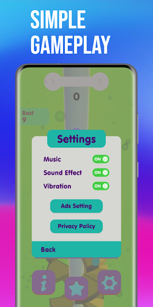 Cool Rainbow Helix Crush Screenshot 1