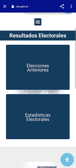 Elecciones Ecuador Screenshot 3