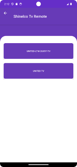 Remote for Shinelco Tv Screenshot 1