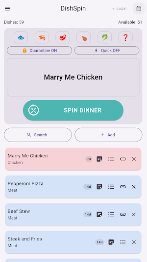 DishSpin Screenshot 0